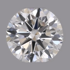Round diamond — real photo