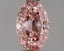 1.09 Ct. Fancy Vivid Pink Oval Lab Grown Diamond