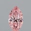 1.11 Ct. Fancy Vivid Pink Marquise Lab Grown Diamond