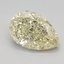 1.25 Ct. Fancy Light Yellow Pear Lab Grown Diamond