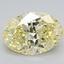 2.07 Ct. Fancy Intense Yellow Oval Lab Grown Diamond