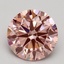 2.50 Ct. Fancy Intense Pink Round Lab Grown Diamond