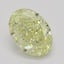 1.21 Ct. Fancy Yellow Oval Diamond