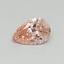 0.30 Ct. Fancy Vivid Pink Pear Lab Grown Diamond