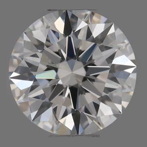 Round diamond — real photo