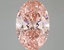 3.10 Ct. Fancy Pink Oval Lab Grown Diamond