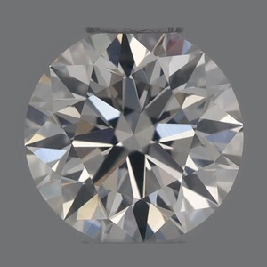 Round diamond — real photo