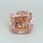 2.39 Ct. Fancy Vivid Pink Cushion Lab Grown Diamond