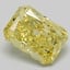 2.03 Ct. Fancy Intense  Yellow Radiant Lab Grown Diamond
