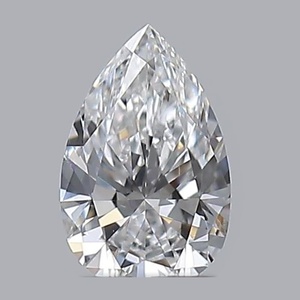 Pear diamond — real photo
