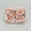 3.08 Ct. Fancy Vivid Pink Cushion Lab Grown Diamond