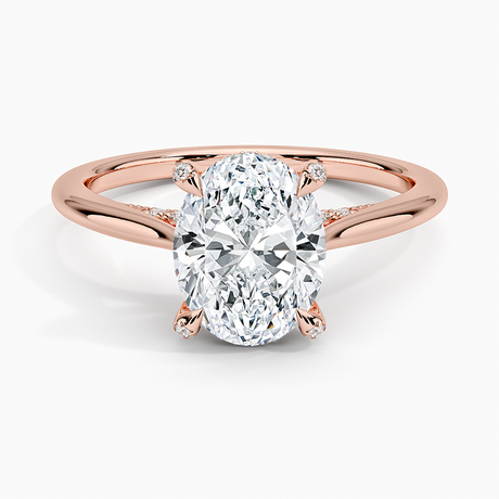 14K Rose Gold Adorned Dawn Diamond Ring
