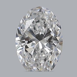 Oval diamond — real photo