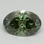 1.61 Ct. Fancy Vivid Pacific Green Oval Lab Grown Diamond
