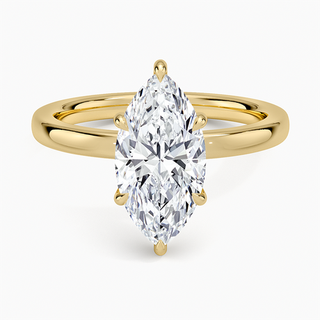 Audrey Perfect Fit Hidden Halo 2mm Diamond Ring