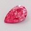 1.02 Ct. Fancy Vivid Pink Pear Lab Grown Diamond