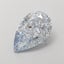 1.67 Ct. Fancy Intense  Blue Pear Lab Grown Diamond