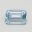 1.51 Ct. Fancy Intense Blue Emerald Lab Grown Diamond