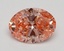 2.50 Ct. Fancy Vivid Pink Oval Lab Grown Diamond