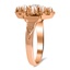 The Samoa Ring, smalltop view on a hand