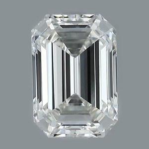 Emerald diamond — real photo