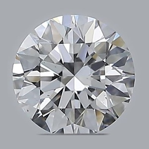 Round diamond — real photo
