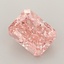 2.11 Ct. Fancy Vivid  Pink Radiant Lab Grown Diamond