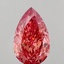 4.12 Ct. Fancy Vivid  Pink Pear Lab Grown Diamond