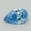 1.07 Ct. Fancy Vivid Blue Pear Lab Grown Diamond