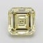 5.01 Ct. Fancy  Yellow Asscher Lab Grown Diamond