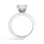 Radiant and Baguette Channel Set Diamond Ring, smallview
