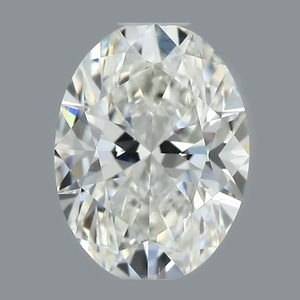 Oval diamond — real photo