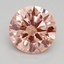 2.00 Ct. Fancy Intense Pink Round Lab Grown Diamond