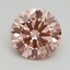 2.13 Ct. Fancy Intense Pink Round Lab Grown Diamond