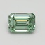 1.00 Ct. Fancy Intense Green Emerald Lab Grown Diamond