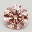 2.05 Ct. Fancy Intense Pink Round Lab Grown Diamond