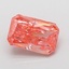 1.00 Ct. Fancy Vivid Pink Radiant Lab Grown Diamond