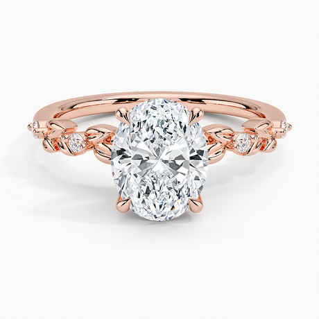 14K Rose Gold Briar Diamond Ring