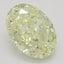 2.20 Ct. Fancy Light Yellow Oval Diamond
