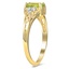 The Jaine Ring, smalltop view on a hand