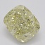1.01 Ct. Fancy Yellow Cushion Diamond