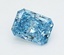1.58 Ct. Fancy Vivid  Blue Radiant Lab Grown Diamond