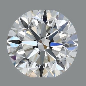 Round diamond — real photo