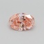 0.55 Ct. Fancy Intense Pink Oval Lab Grown Diamond