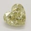1.33 Ct. Fancy Brownish Yellow Heart Diamond