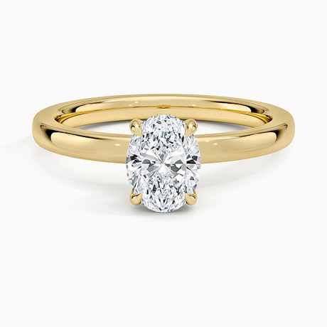 Audrey Perfect Fit Hidden Halo 2mm Diamond Ring
