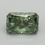 2.14 Ct. Fancy Vivid Green Radiant Lab Grown Diamond
