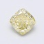 1.11 Ct. Fancy  Yellow Cushion Lab Grown Diamond
