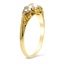The Rosy Ring, smalltop view on a hand