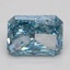 1.90 Ct. Fancy Vivid Blue Radiant Lab Grown Diamond